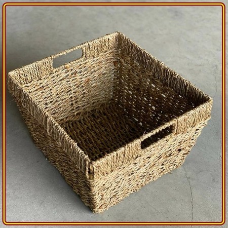Storage Basket : Giỏ Cói , Rổ Mây Trang Trí - W33cm